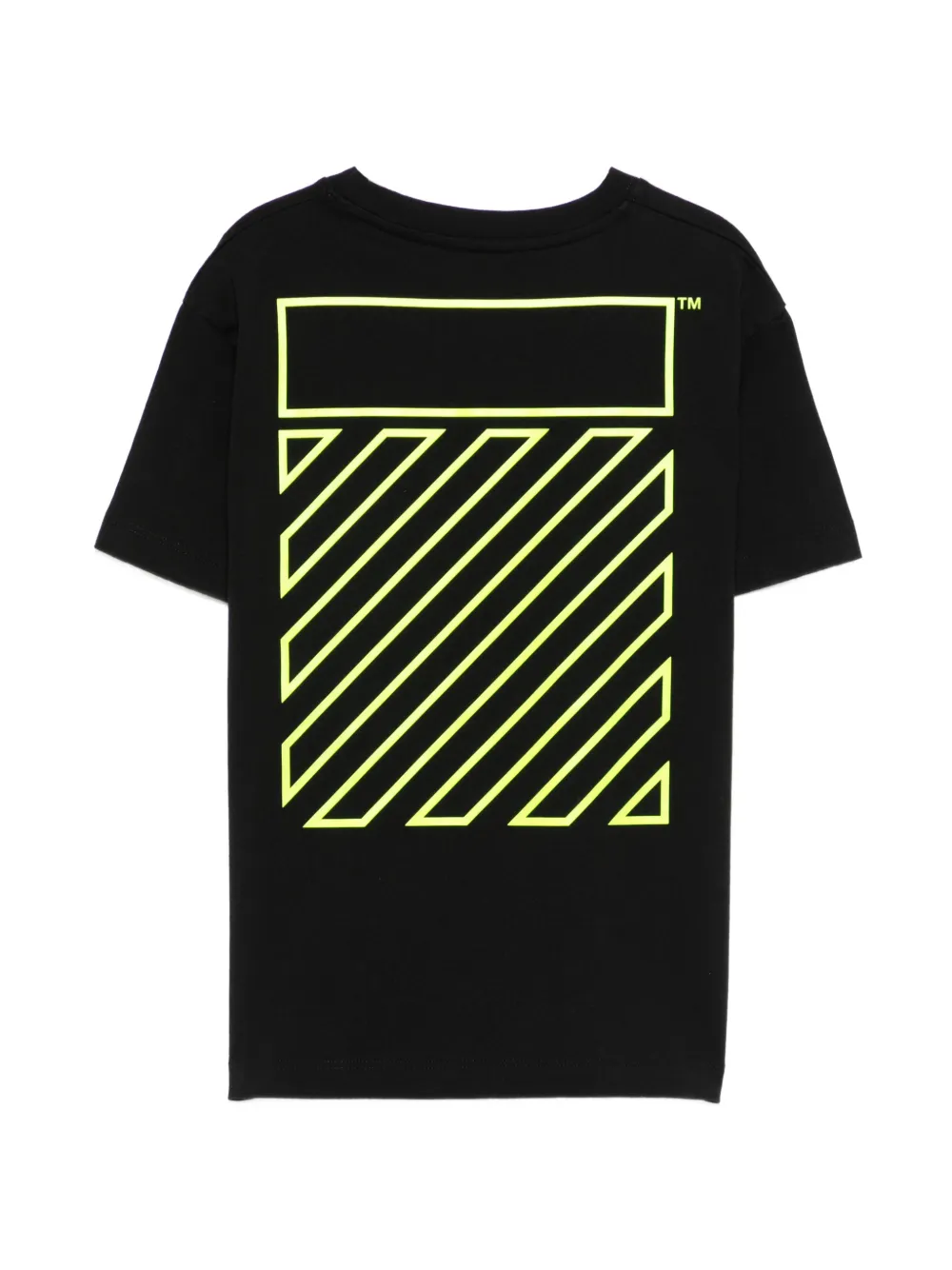 Off-White Kids T-shirt met logoprint Zwart