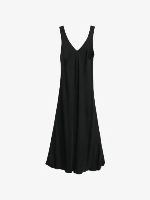 DIXIE V-neck midi dress