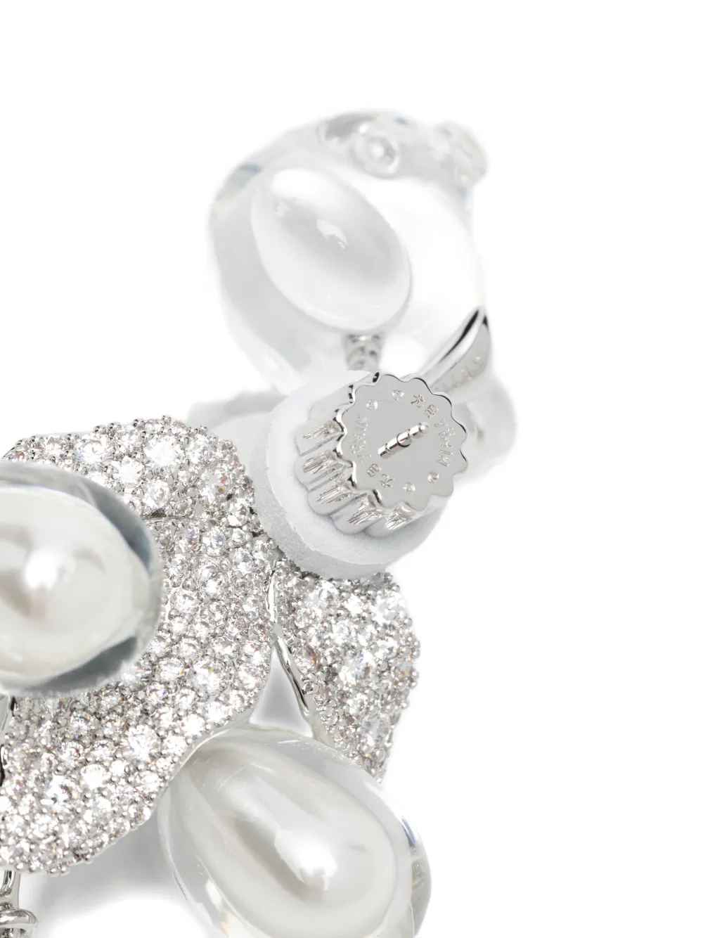  Yvmin Grape Bear Earring - Silver 
