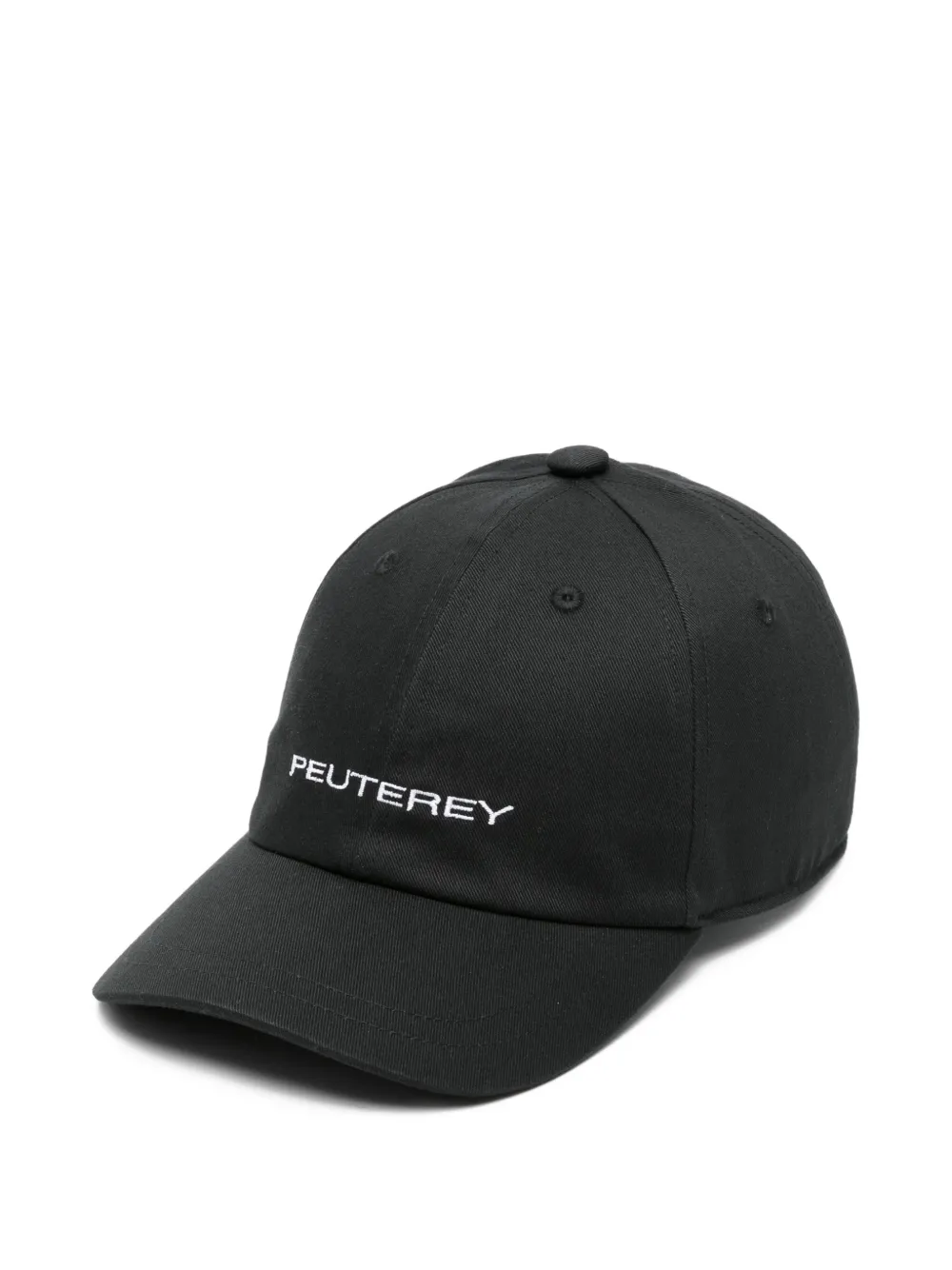 Peuterey Debby logo-embroidery baseball cap - Nero