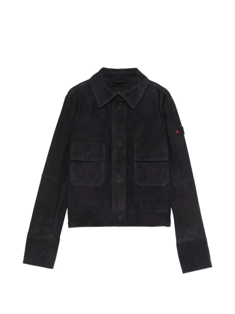 Peuterey Era suede pocket jacket - Blu