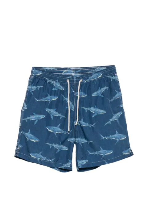 MC2 Saint Barth shark-print swim shorts