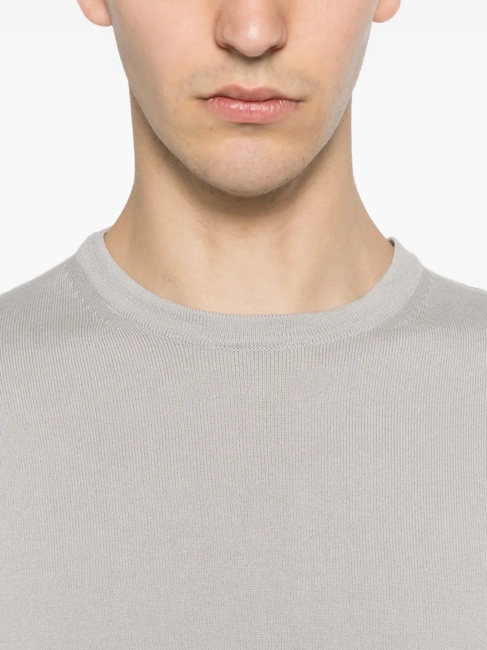 Woolrich T-shirt met ronde hals Grijs