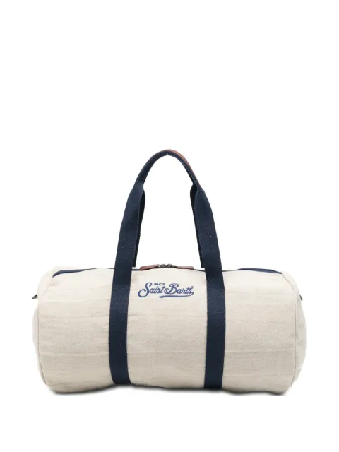 MC2 Saint Barth Jetleg logo-embroidered holdall bag