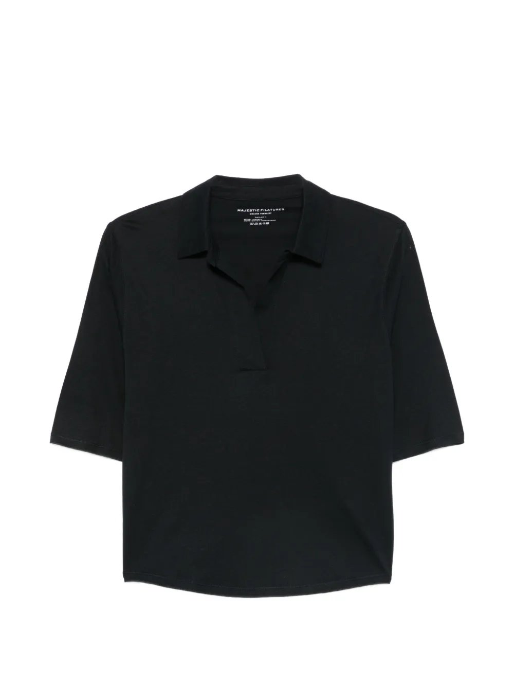 Majestic Filatures V-neck T-shirt - Blu