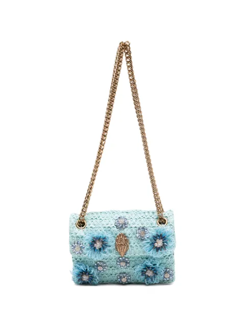 Kurt Geiger Kensington floral-appliqué shoulder bag