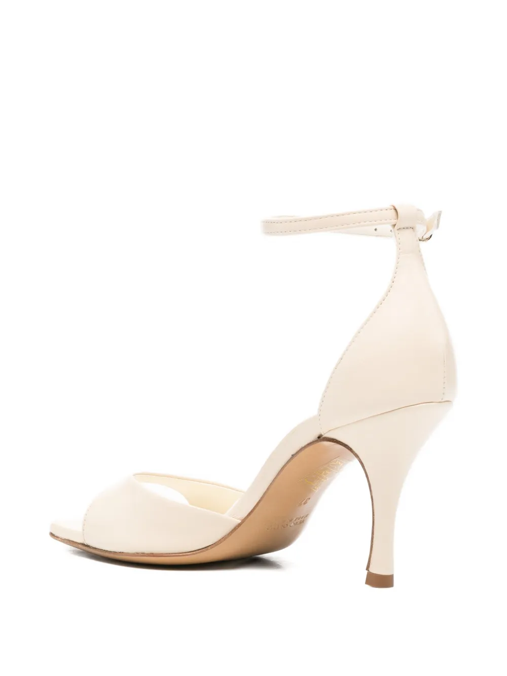 GUGLIELMO ROTTA Sandalen met enkelbandje Beige