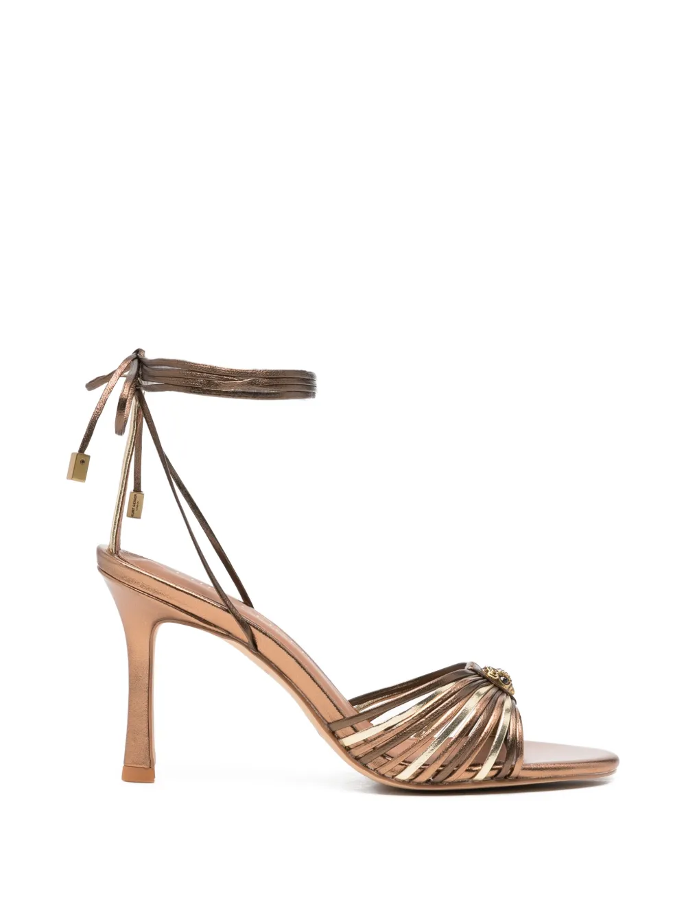 Kurt Geiger London multi-strap tie-fastening sandals Bruin
