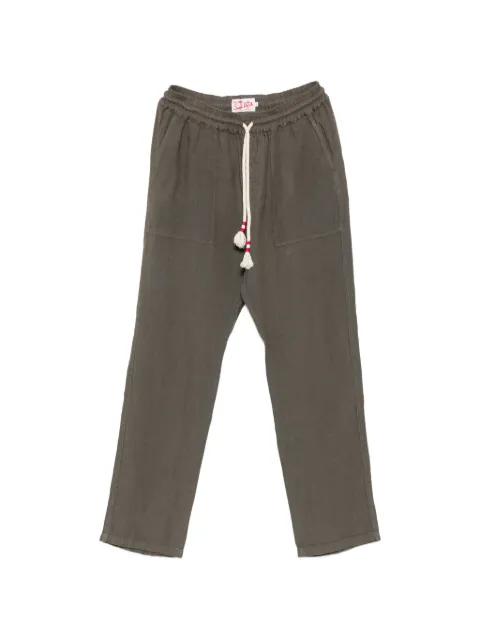 MC2 Saint Barth drawstring-waist linen trousers