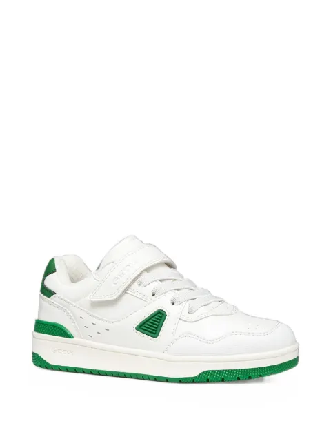 Geox Kids Wash Iba touch-strap lace-up sneakers