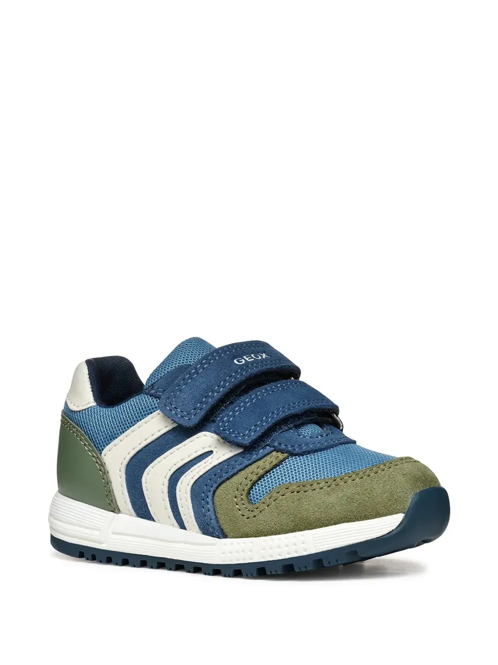 Geox Kids Alben touch-strap sneakers - Blu
