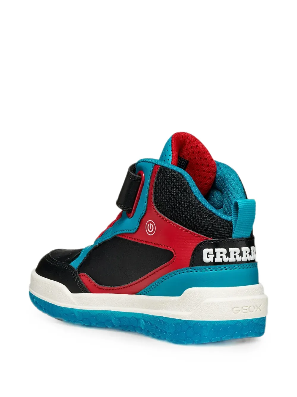 Geox Kids Buzzerlight touch-strap sneakers Blauw