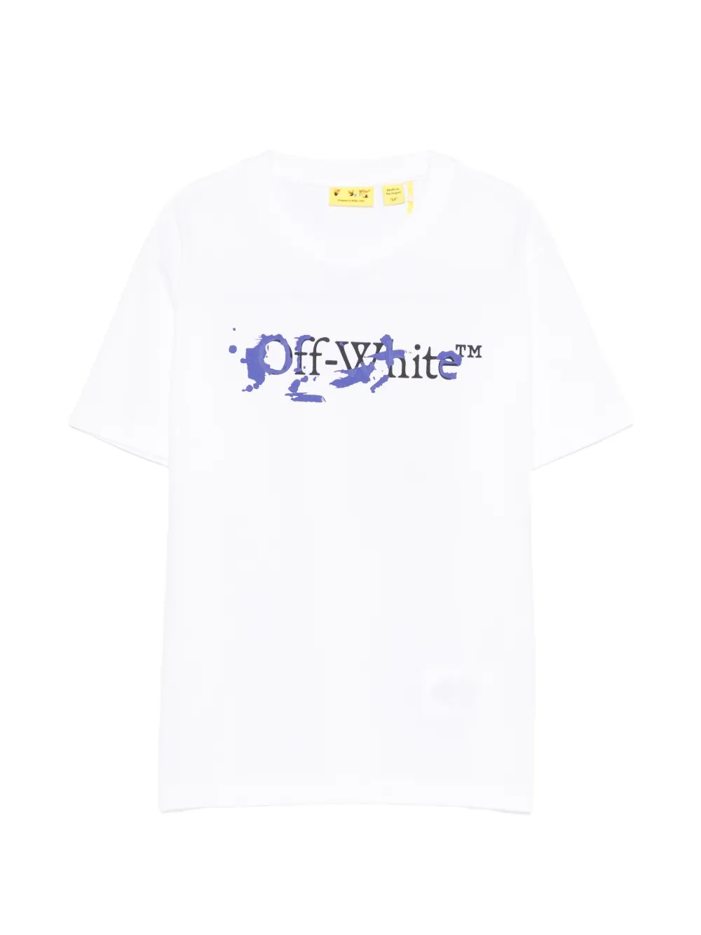 Off-White Kids graphic print T-shirt - Bianco