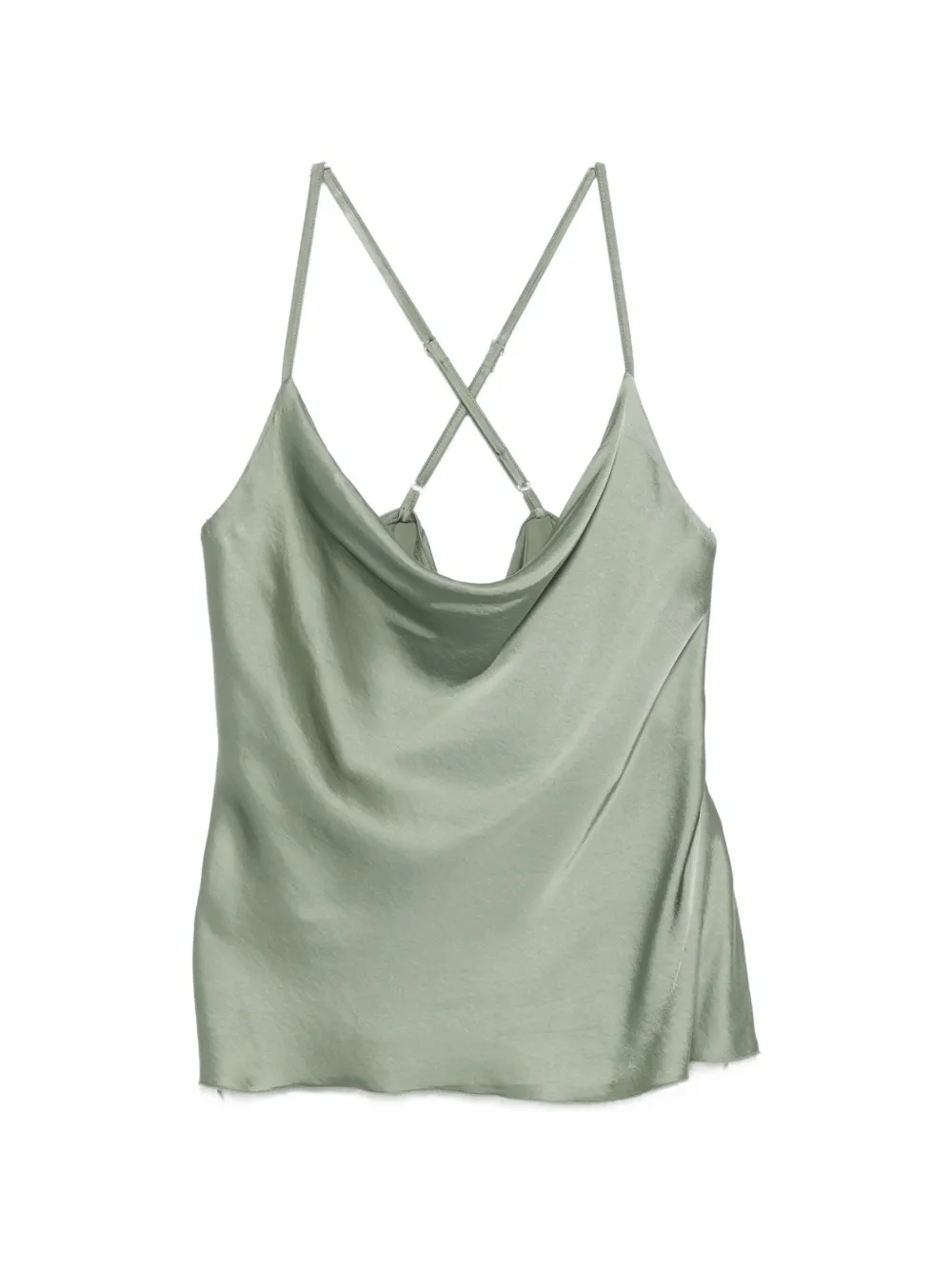 DIXIE criss-cross strap top - Grün