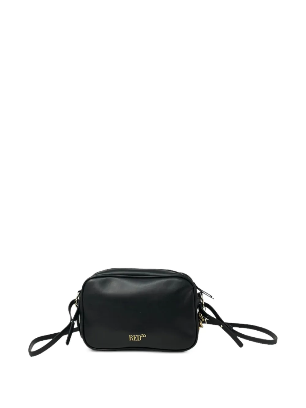  Red(v) Logo Cross Body Bag - Black 