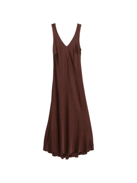 DIXIE V-neck midi dress