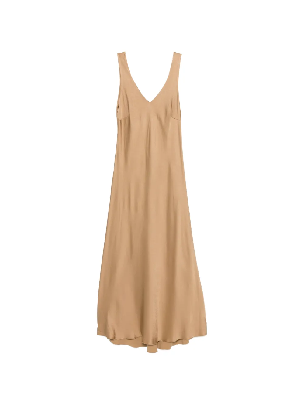DIXIE V-neck midi dress - Toni neutri