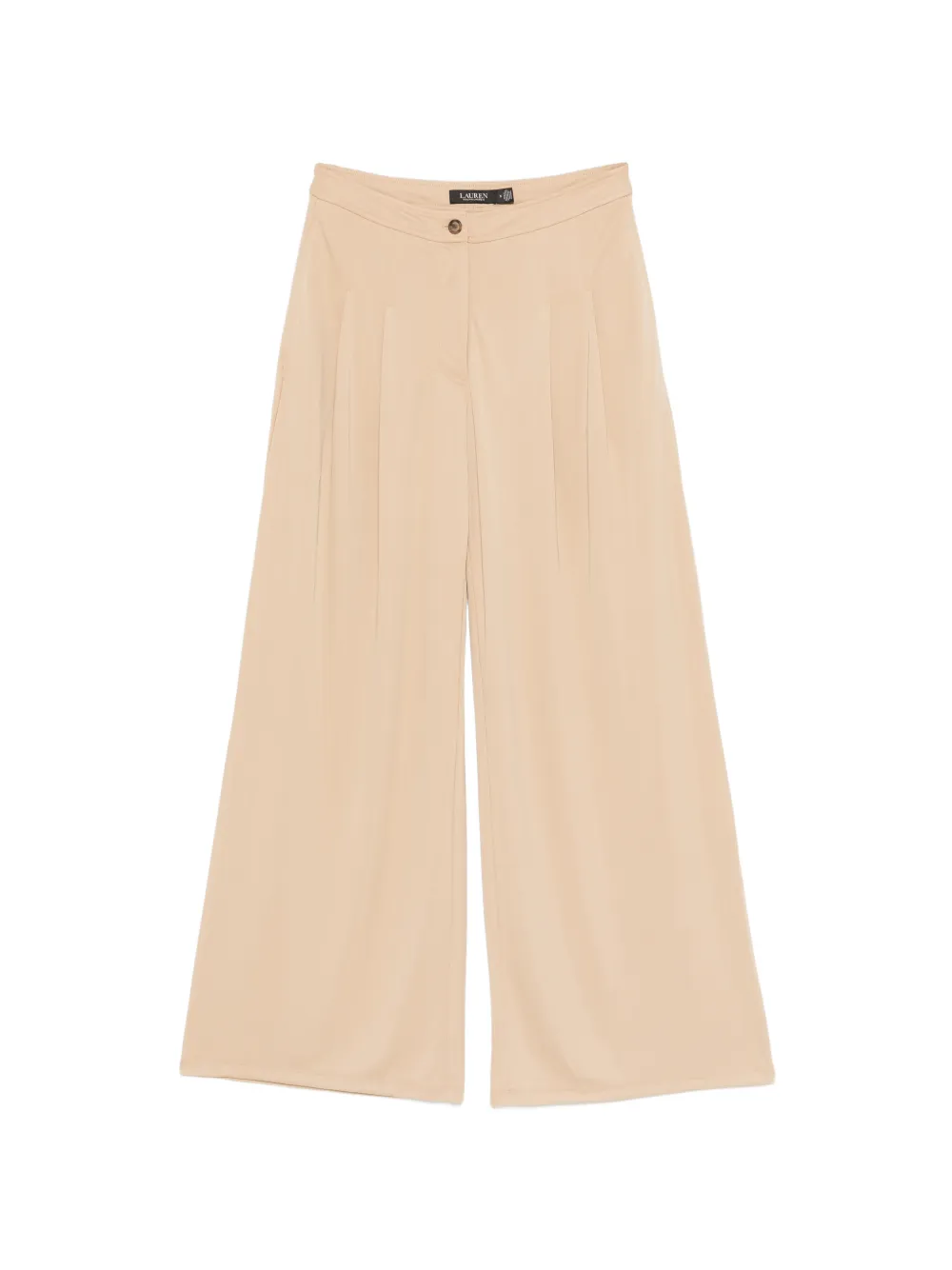 Lauren Ralph Lauren pleated wide-leg palazzo pants - Toni neutri