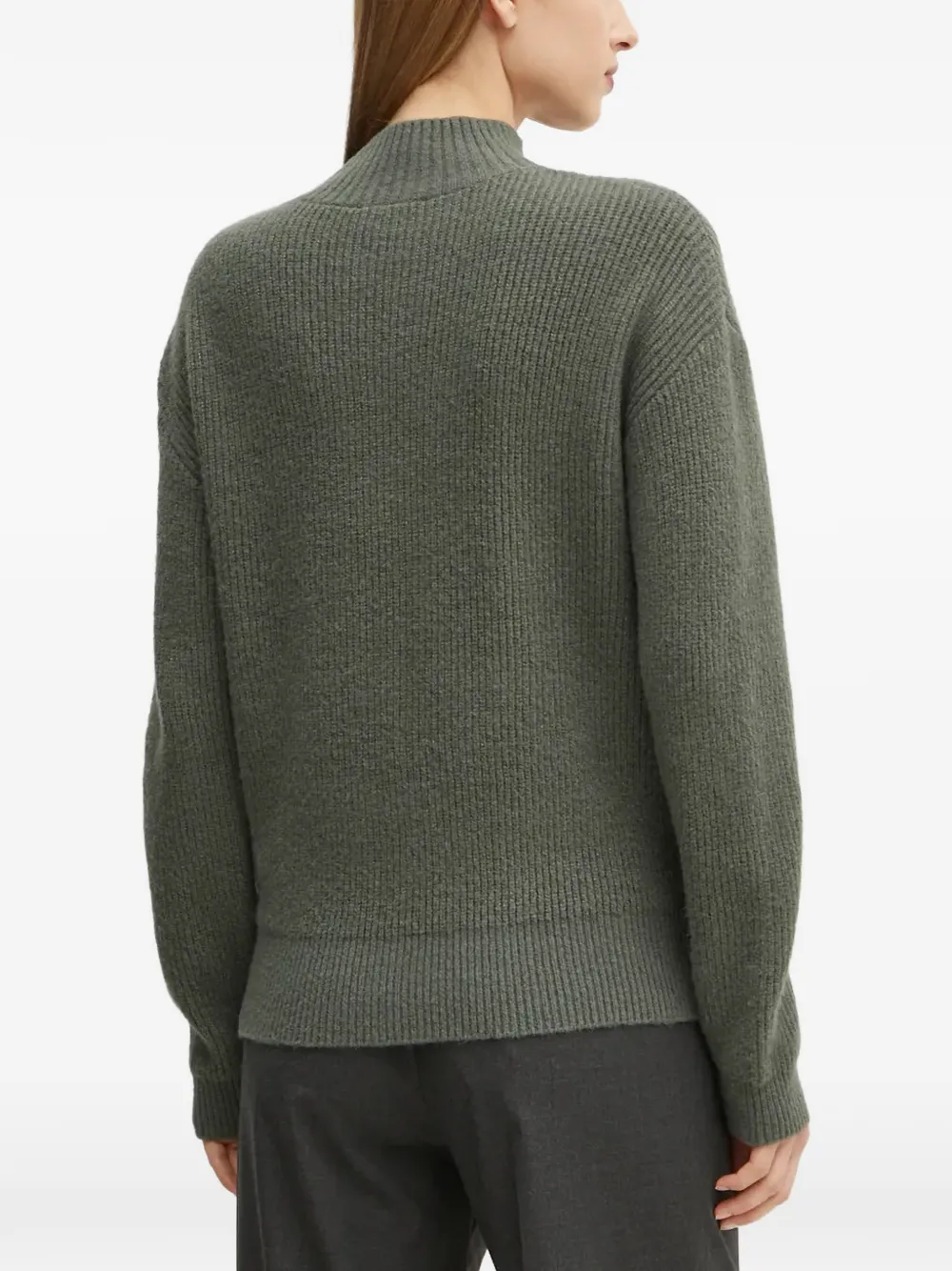 Morgan Mstori heart-embellished sweater Groen
