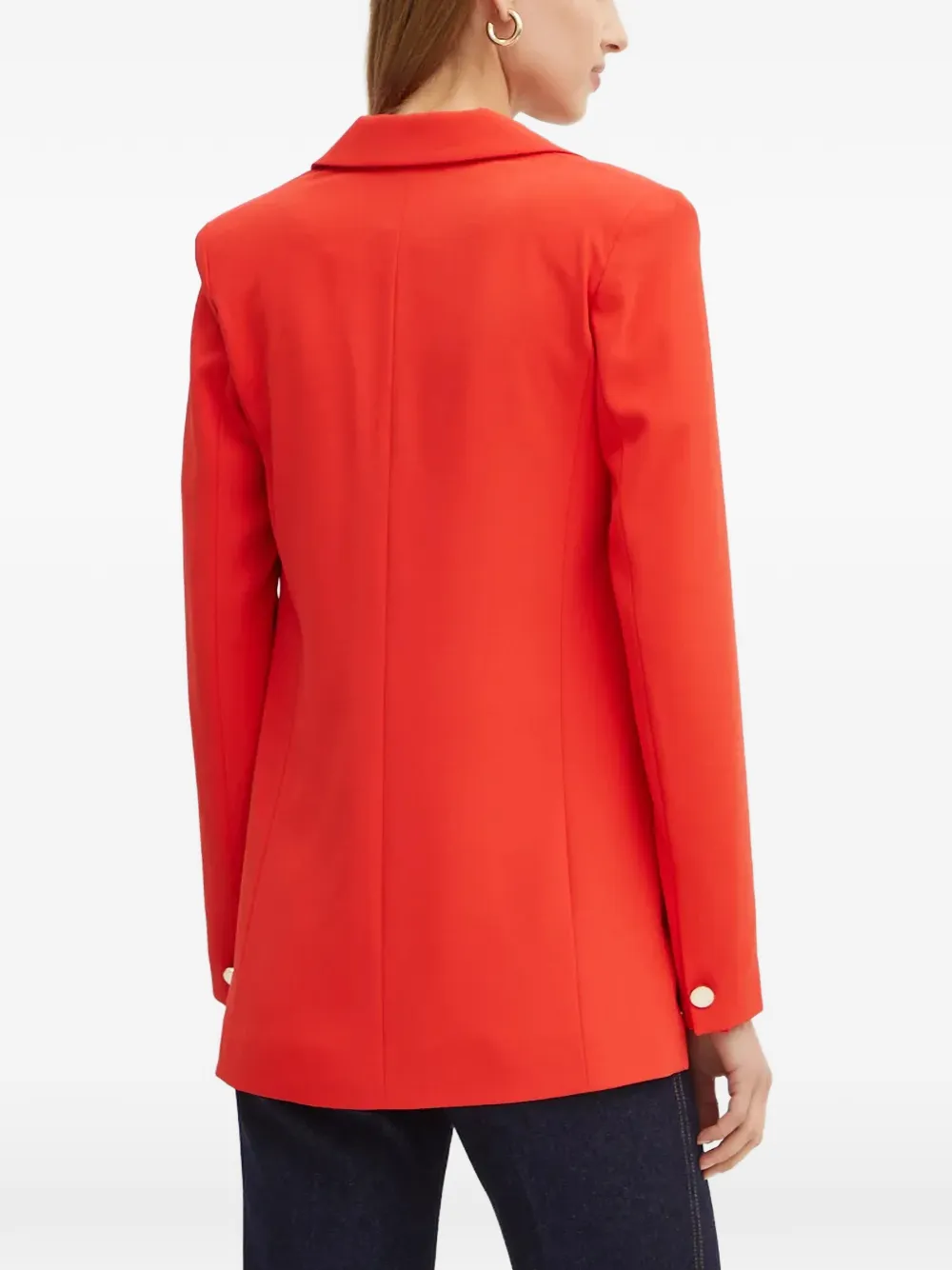 Morgan Blazer met enkele rij knopen Rood