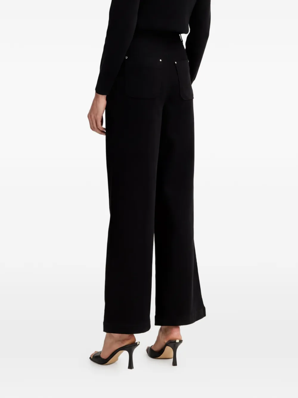 Morgan Flared jeans Zwart