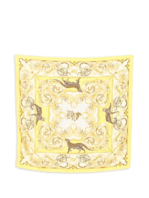 Versace Pre-Owned 1990s leopard-print scarf