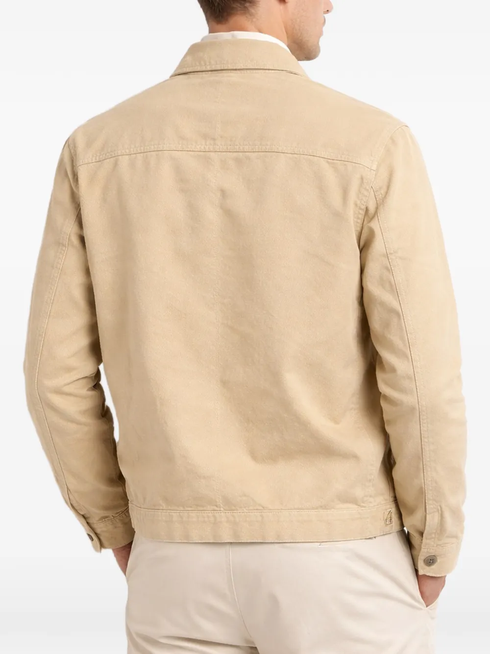 C.p. Company Buttoned Pocket Overshirt - Neutrals 