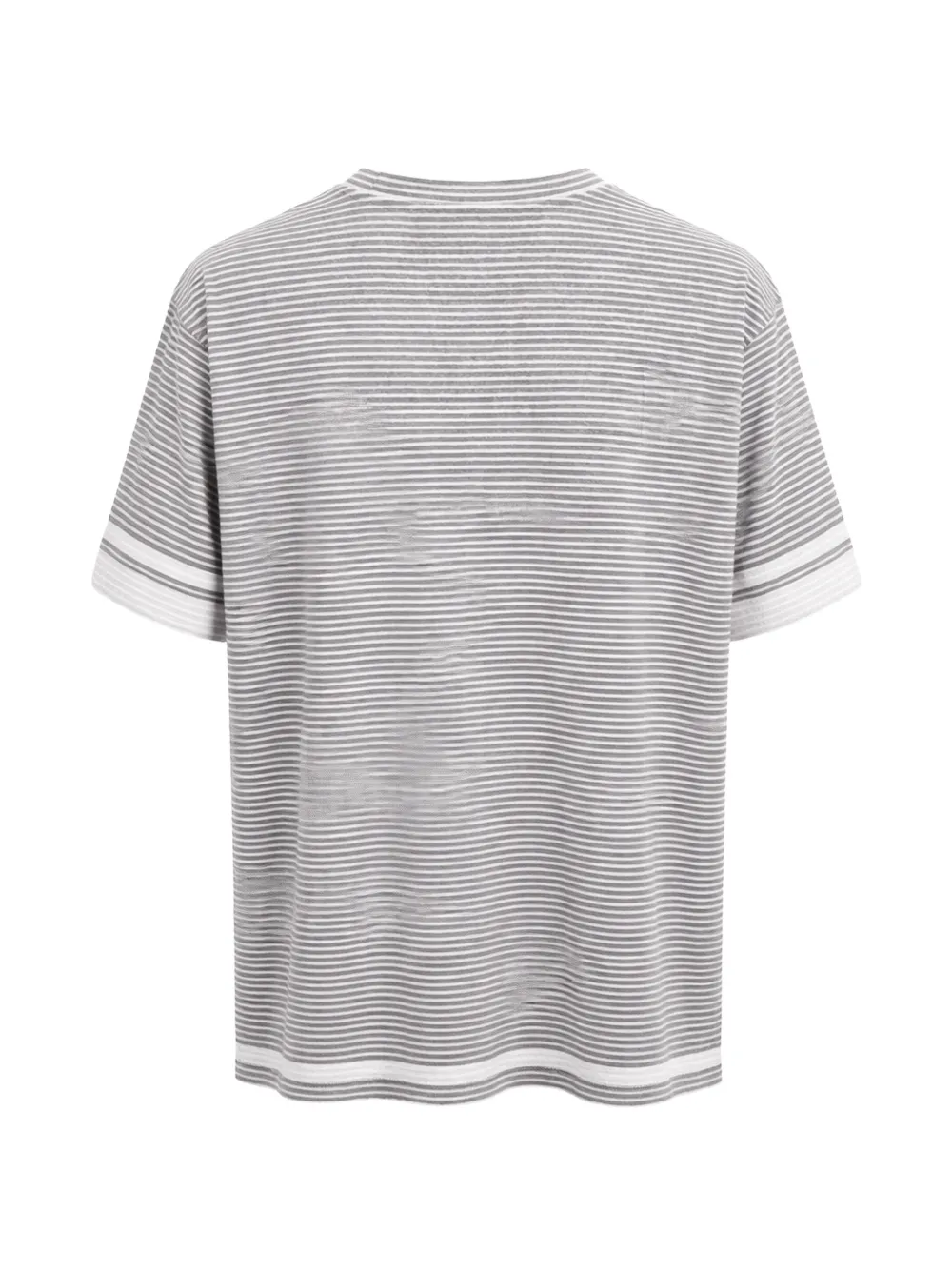 C.P. Company Jersey 20 01 T-shirt met logo-print en korte mouwen Grijs