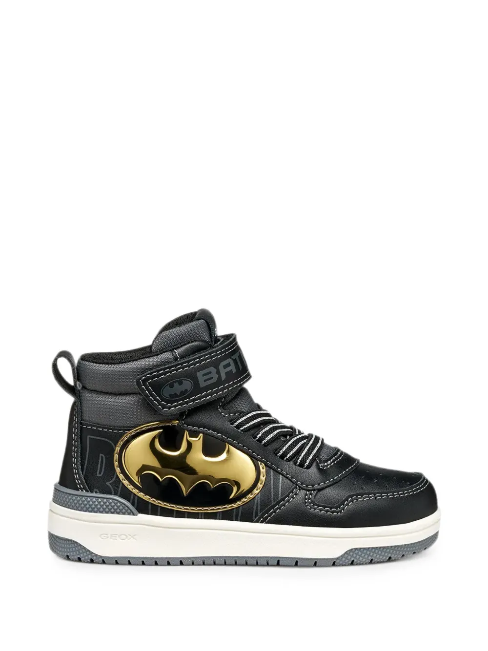 Geox Kids x DC Comics Batman sneakers met klittenband Zwart