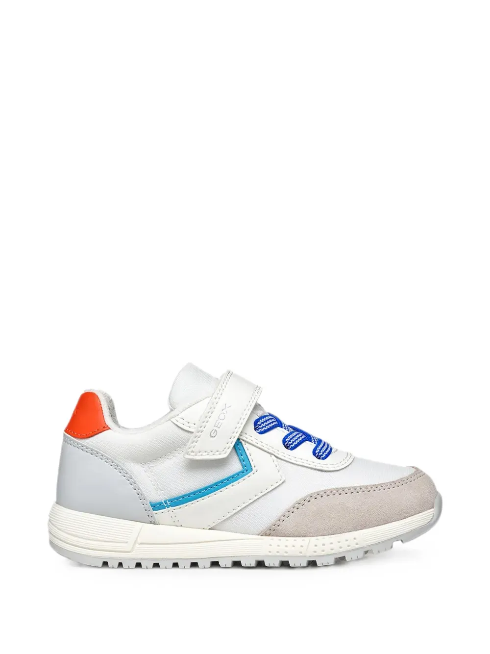 Geox Kids touch-strap sneakers Wit