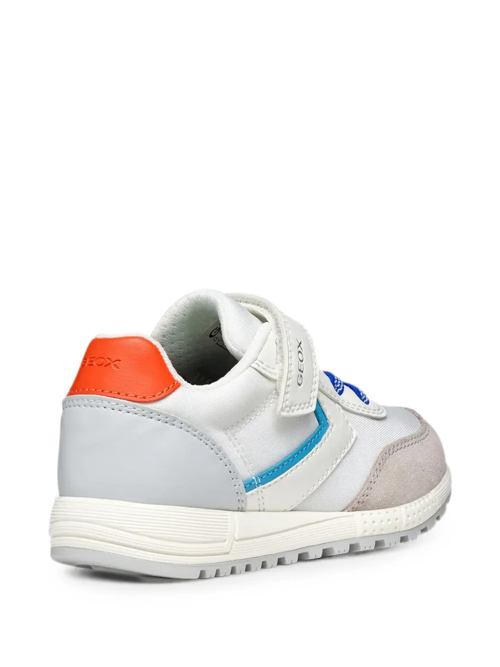 Geox Kids touch-strap sneakers Wit