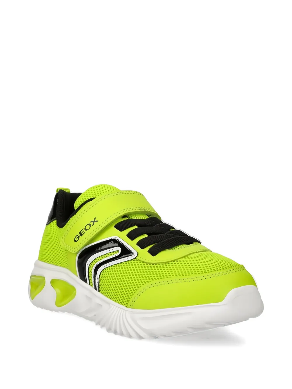 Geox Kids Assister strap sneakers Groen