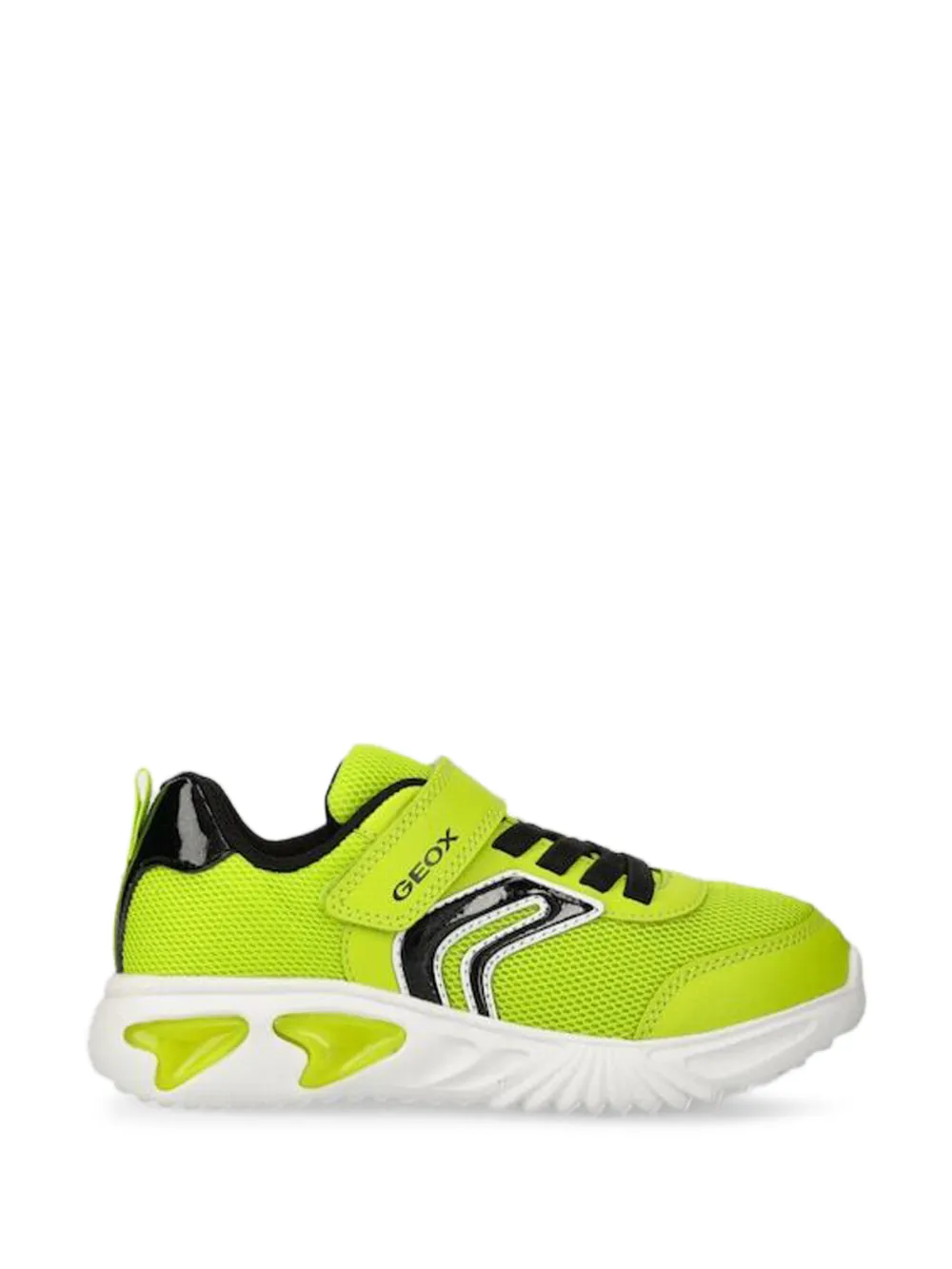 Geox Kids Assister strap sneakers Groen