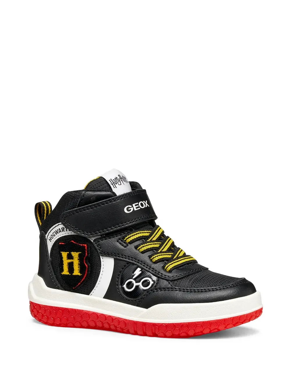 Geox Kids x Harry Potter Sneakers mit Logo-Patch - Schwarz