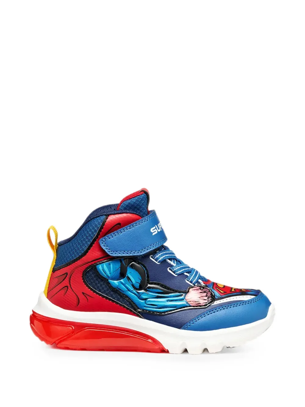 Geox Kids Ciberdron light-up sneakers Blauw