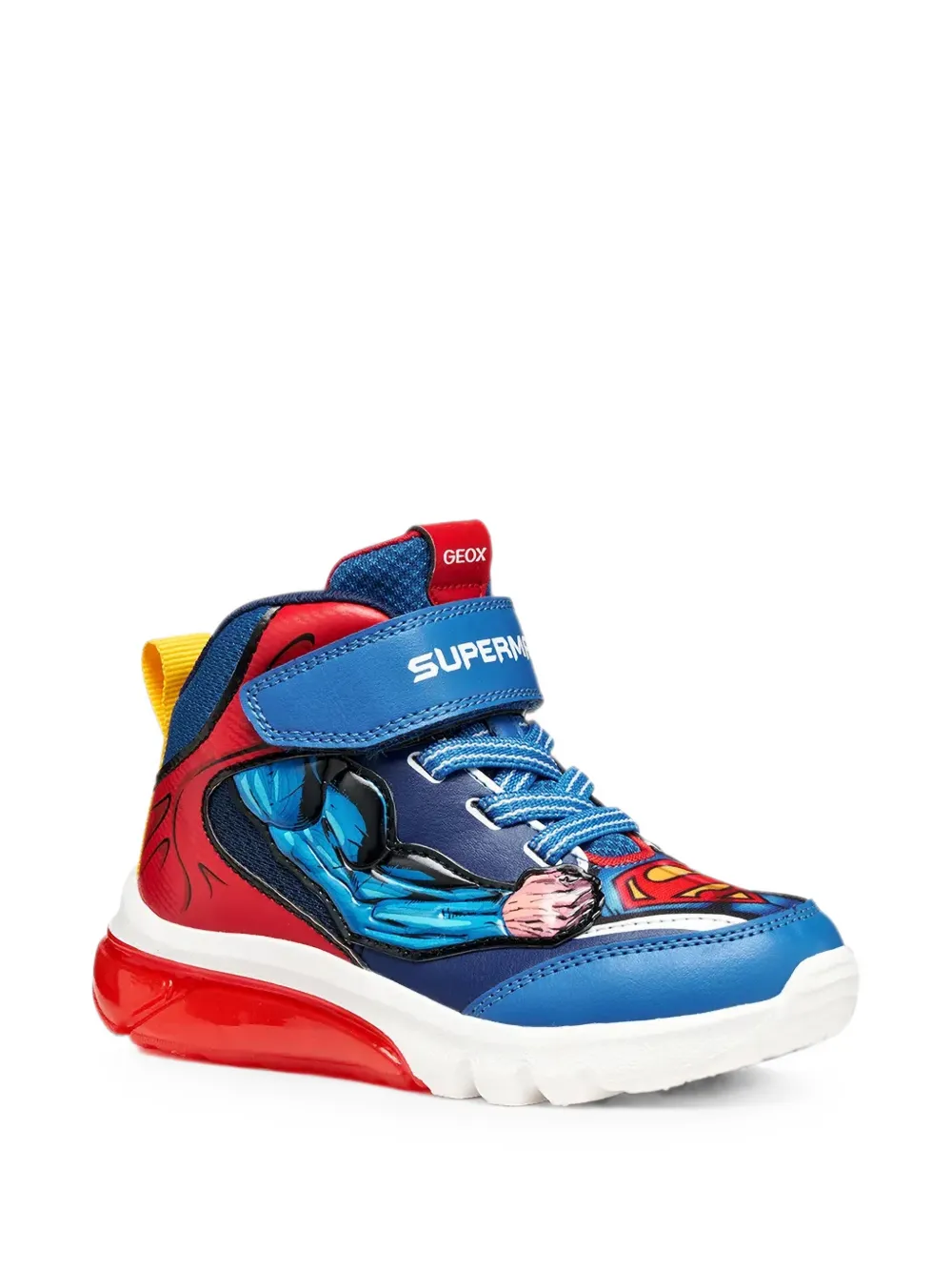 Geox Kids Ciberdron light-up sneakers Blauw