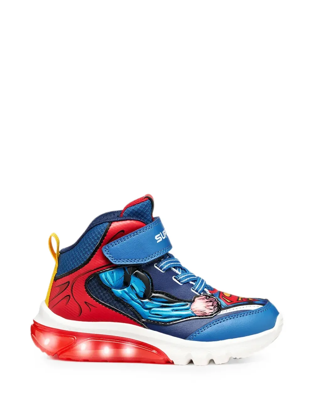 Geox Kids Ciberdron light-up sneakers Blauw