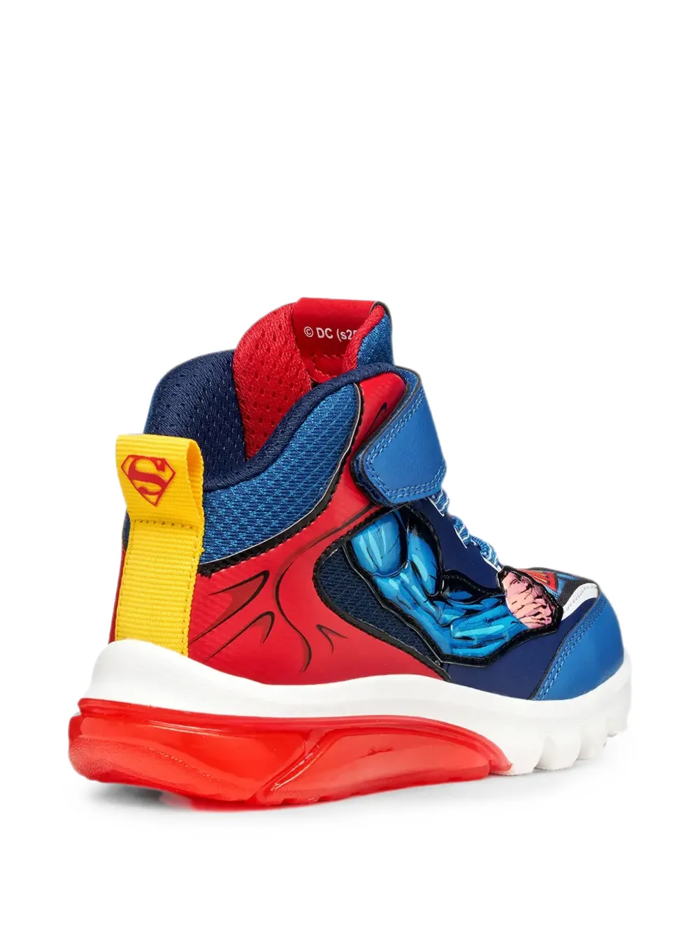Geox Kids Ciberdron light-up sneakers Blauw
