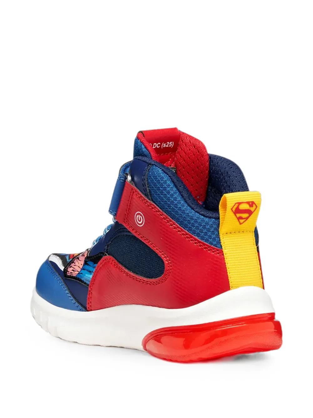 Geox Kids Ciberdron light-up sneakers Blauw