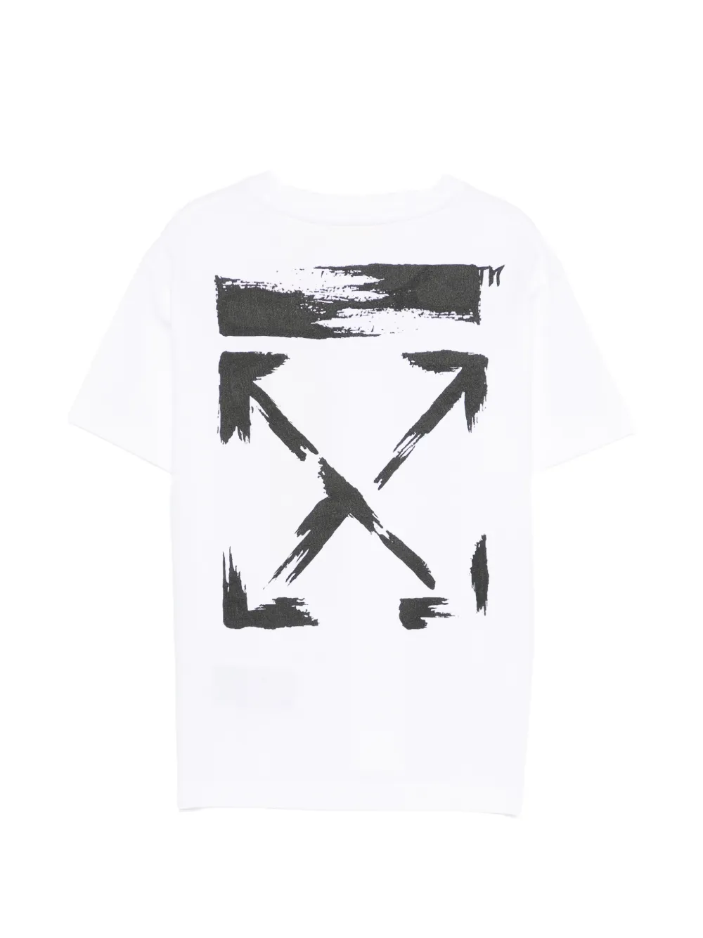 Off-White Kids T-shirt met logoprint Wit