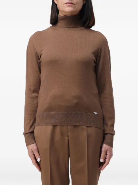 Kiton suéter con cuello de tortuga