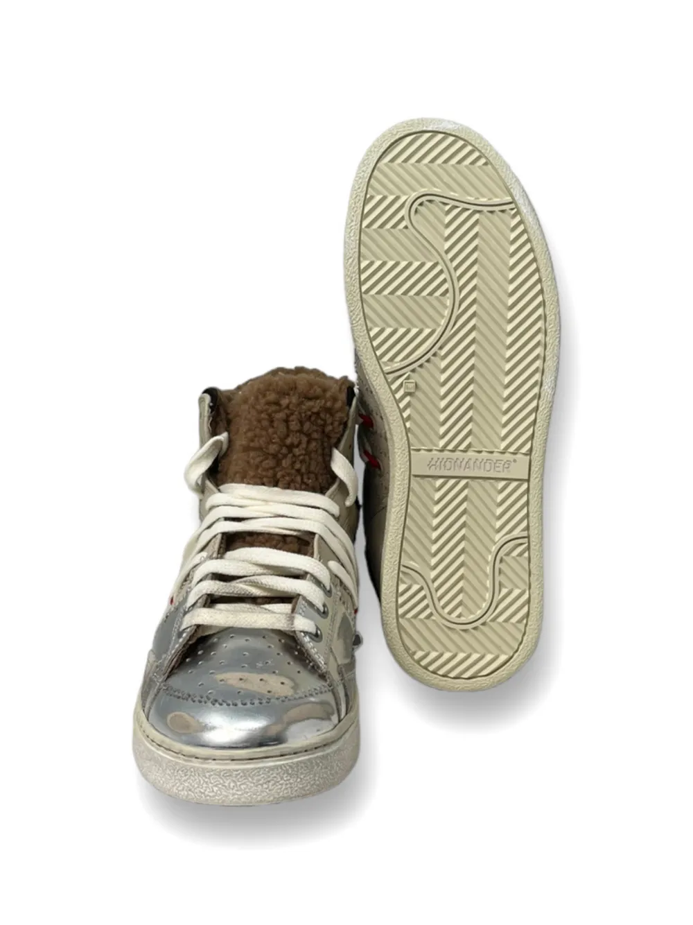 hidnander The Cage Dual Polar Fleece sneakers Beige