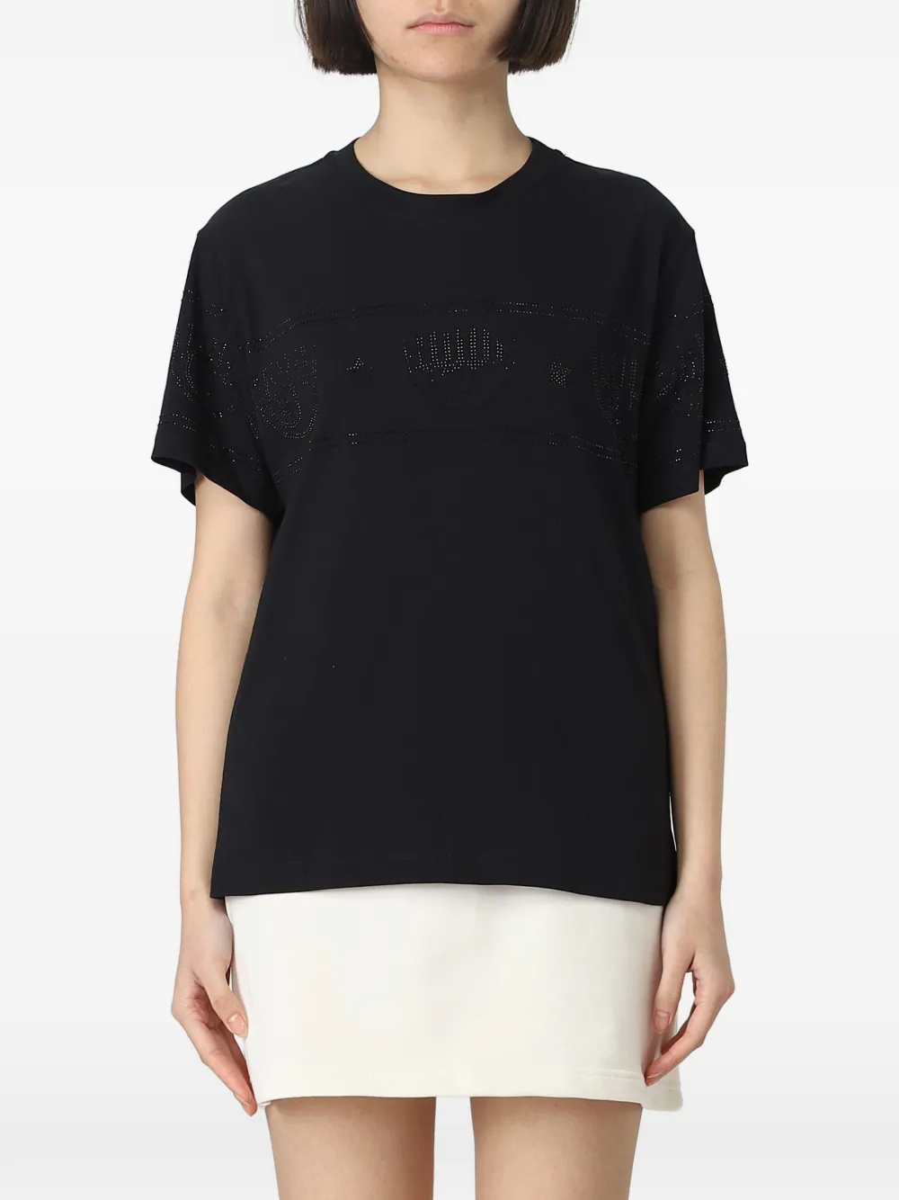 Chiara Ferragni Logomania T-shirt - Nero