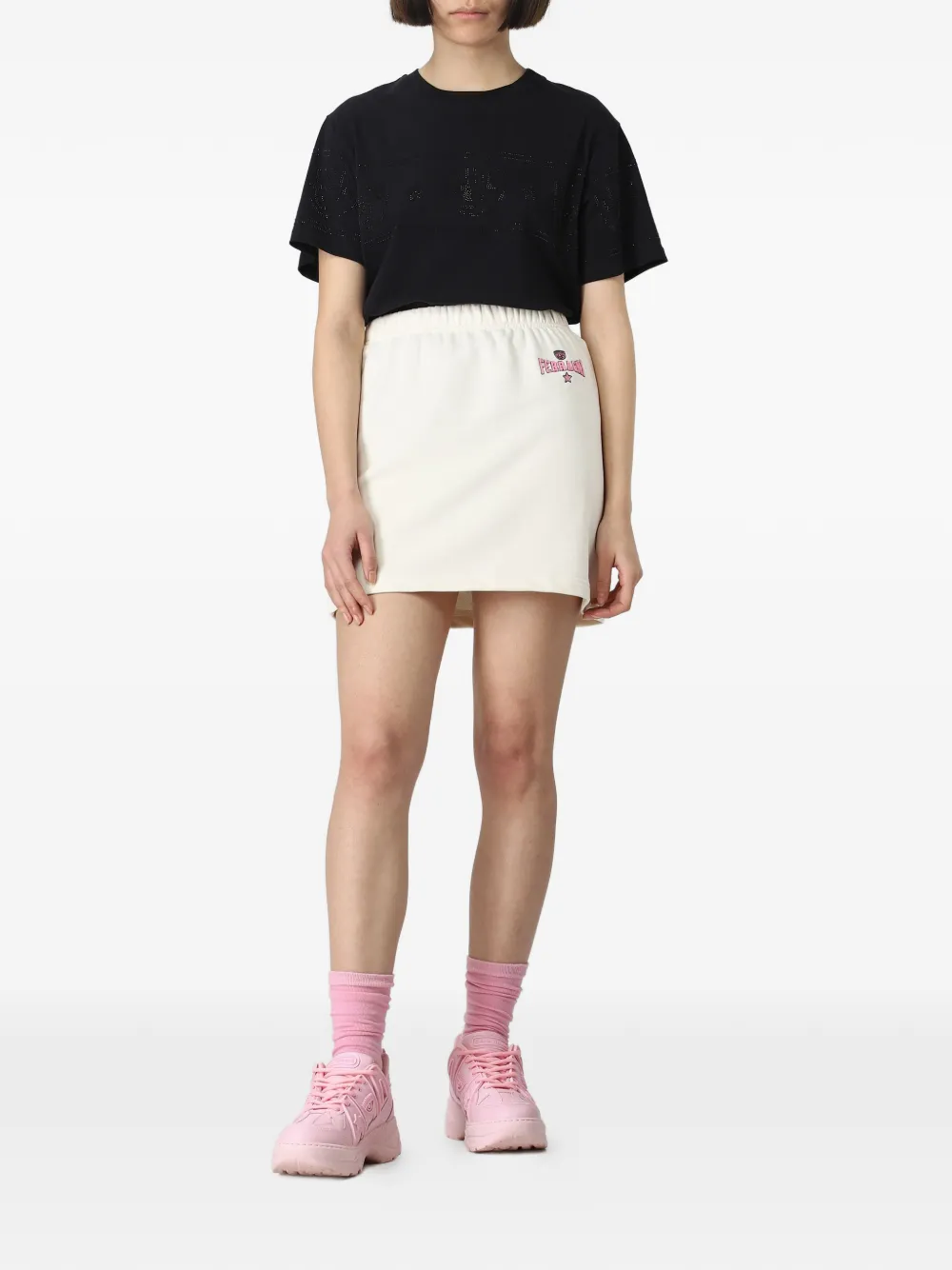 Chiara Ferragni Logomania T-shirt - Black 