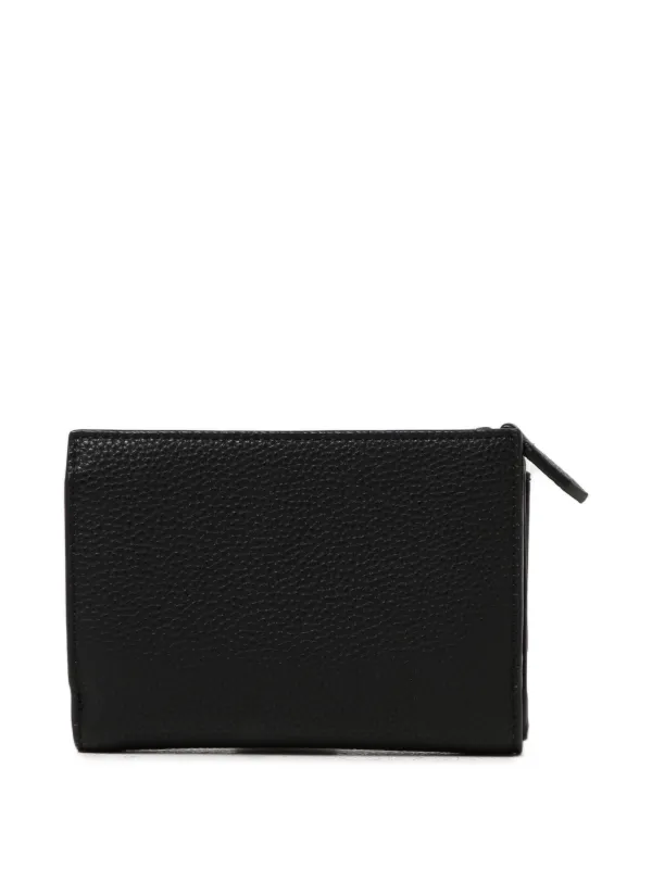 Giorgio Armani Zip Fastening Wallet | Black | FARFETCH BN