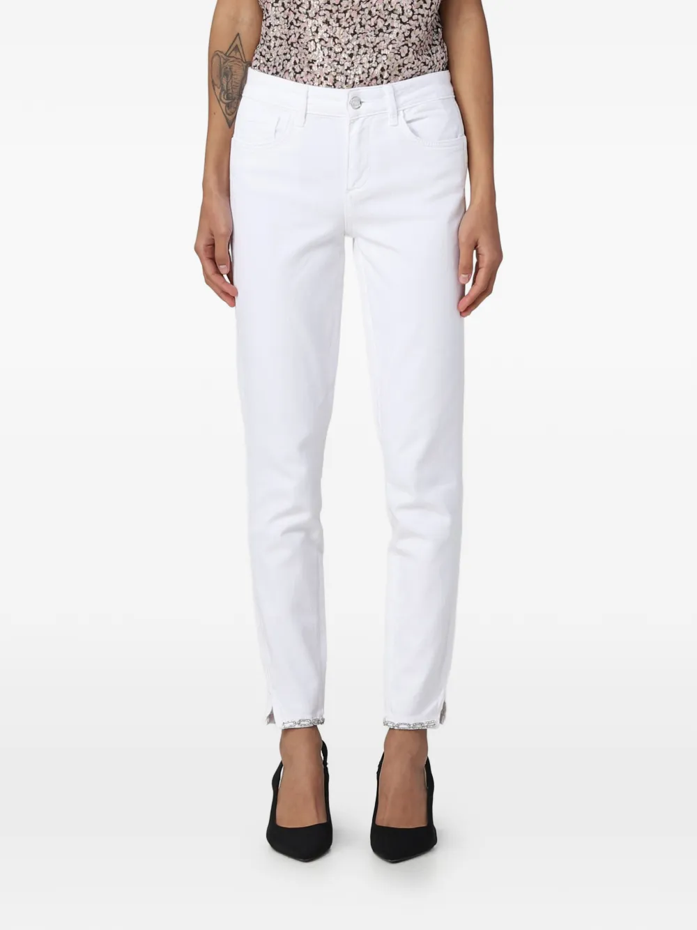 LIU JO straight jeans - Bianco