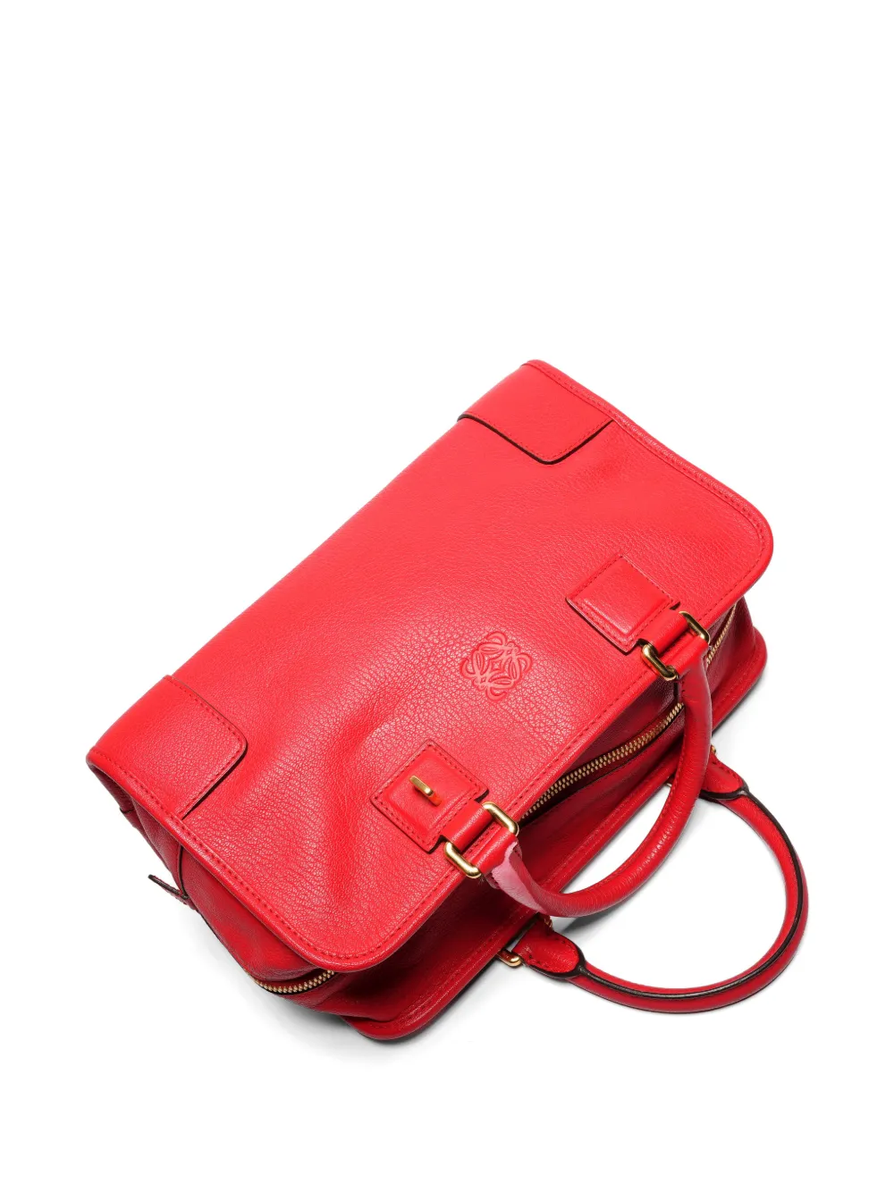 Loewe Pre-Owned 1990s Amazona 28 leren shopper Rood