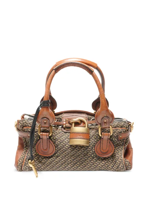 Chloé Pre-Owned 2000s Paddington padlock tote bag