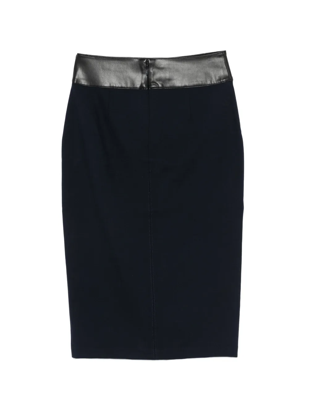 Lauren Ralph Lauren Midi-rok met ceintuur Blauw