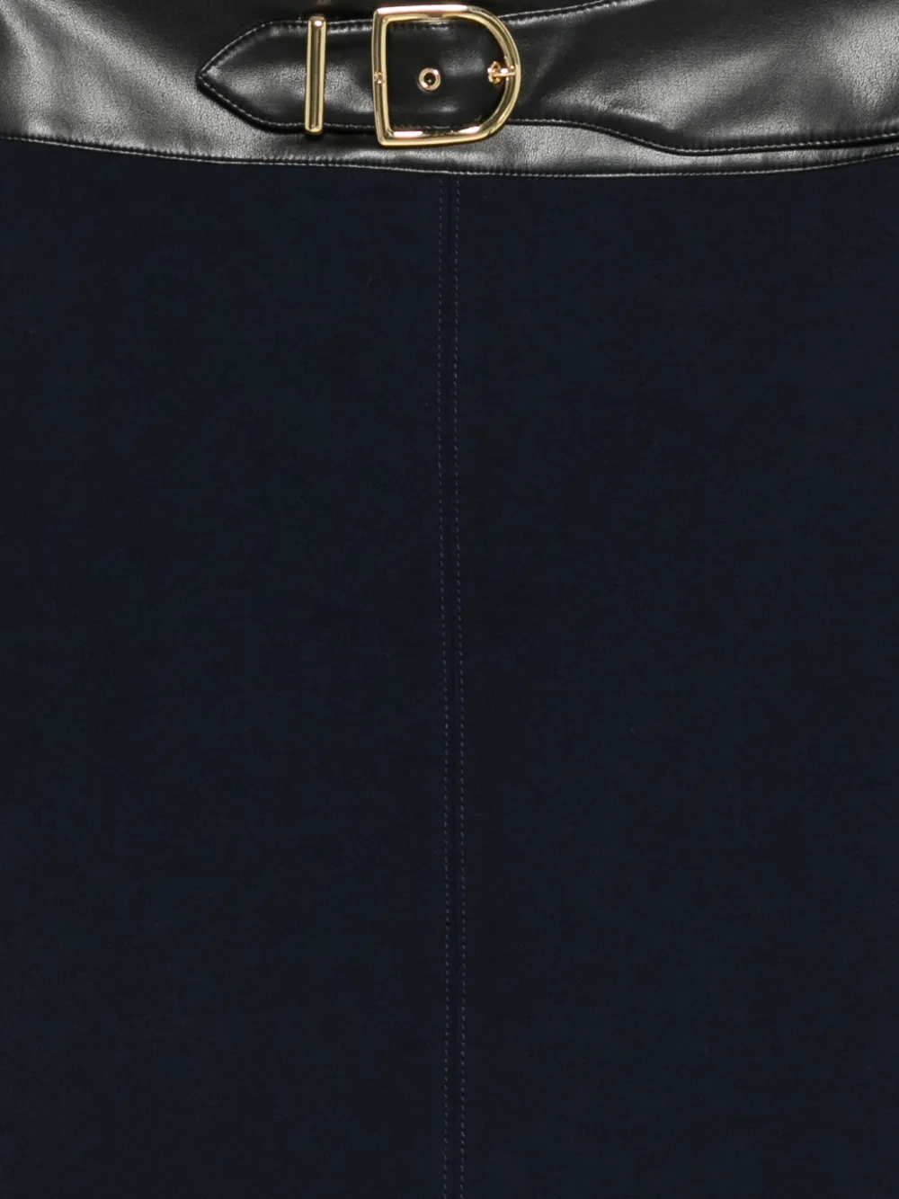 Lauren Ralph Lauren Midi-rok met ceintuur Blauw